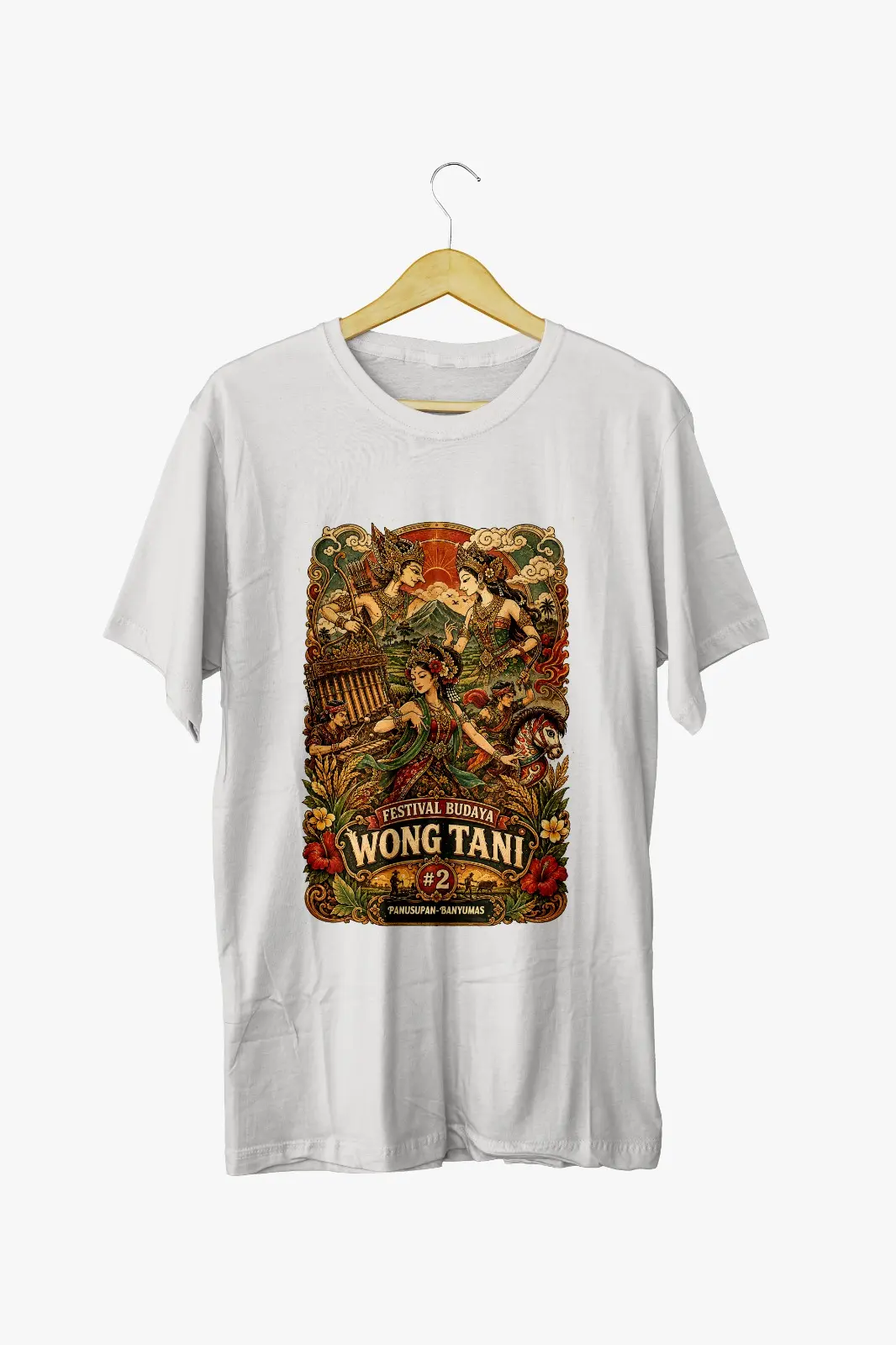 Kaos Festival Wong Tani #2 (Model Sage Green)